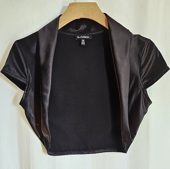 🇨🇦 Le Chateau Bolero Shrug Crop Top - Picture 1 of 16